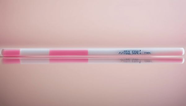 Que signifie une ligne de test de grossesse ?