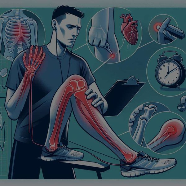 Quelle est la prise en charge recommandée pour les fractures de fatigue chez les coureurs de fond?